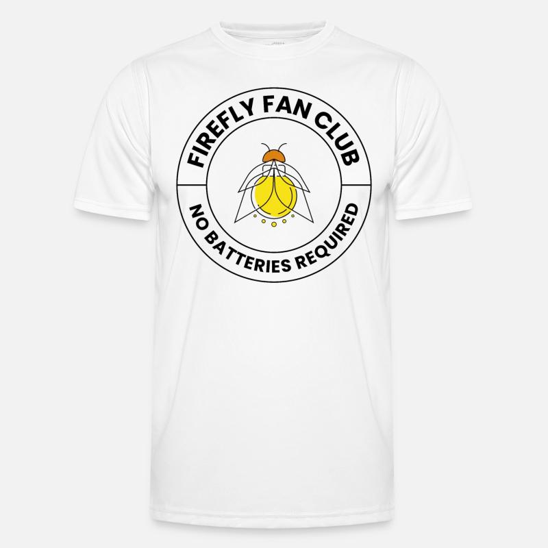 Fireflies Firefly Lightning Bug Insect Collector Men's Functional T-Shirt