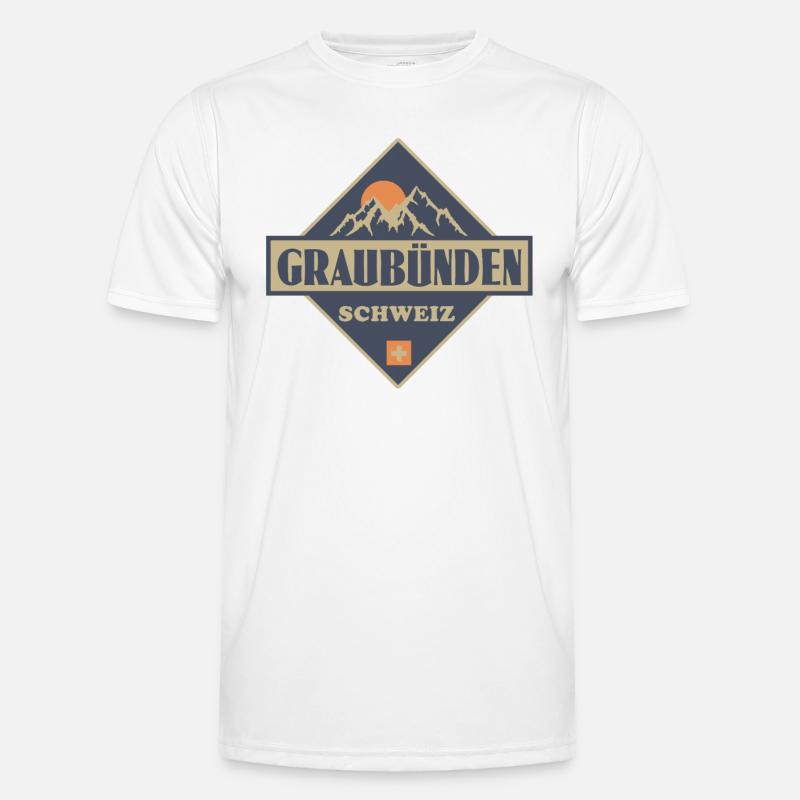 Graubünden Männer Funktions-T-Shirt