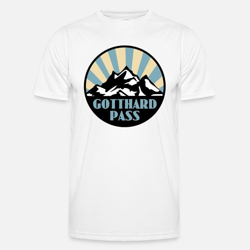 Gotthard Pass Men's Functional T-Shirt