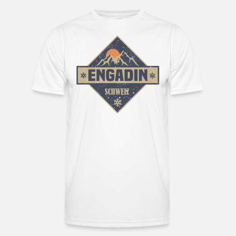 Engadin Männer Funktions-T-Shirt