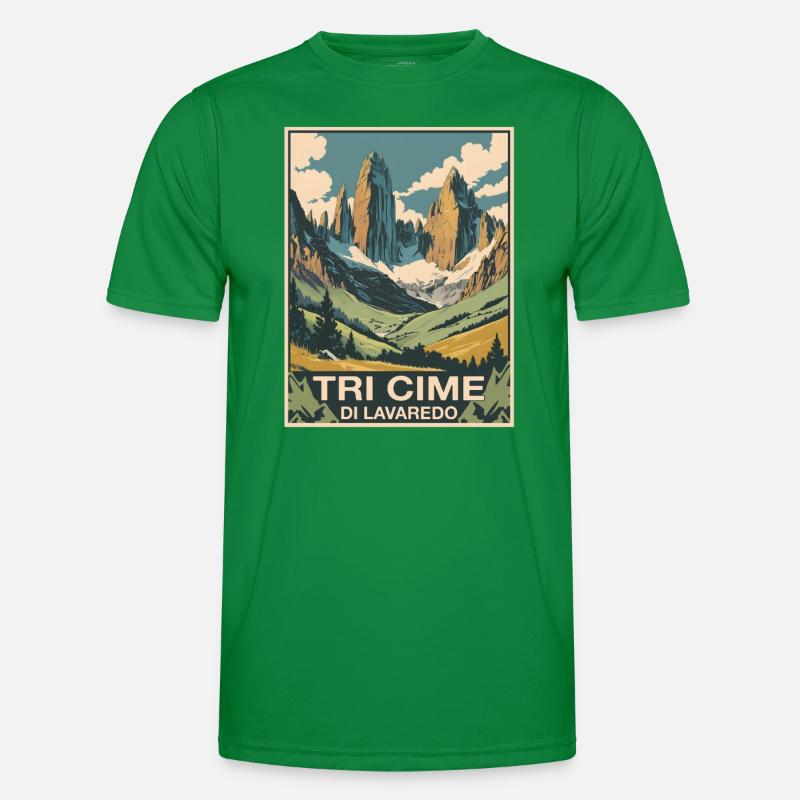 Tri Cime Dolomites Men's Functional T-Shirt