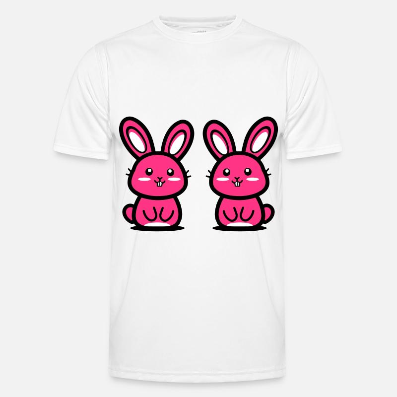 Easter Bunny Easter - Men's Functional T-Shirt - white