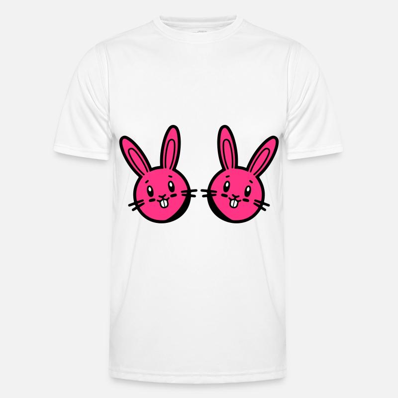 Easter Bunny Easter - Men's Functional T-Shirt - white