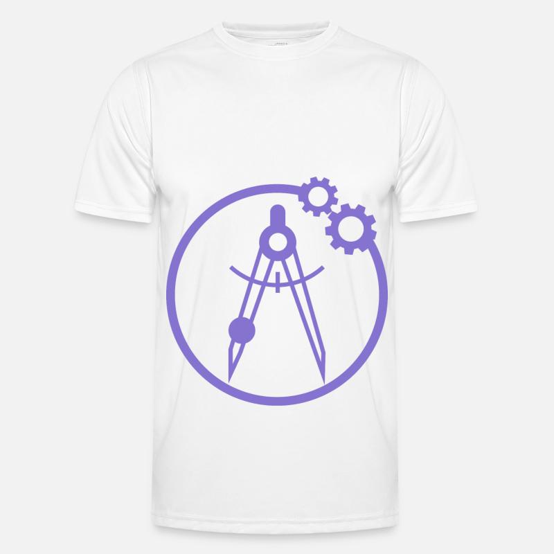 Construction Site - Engineering - Men's Functional T-Shirt - white