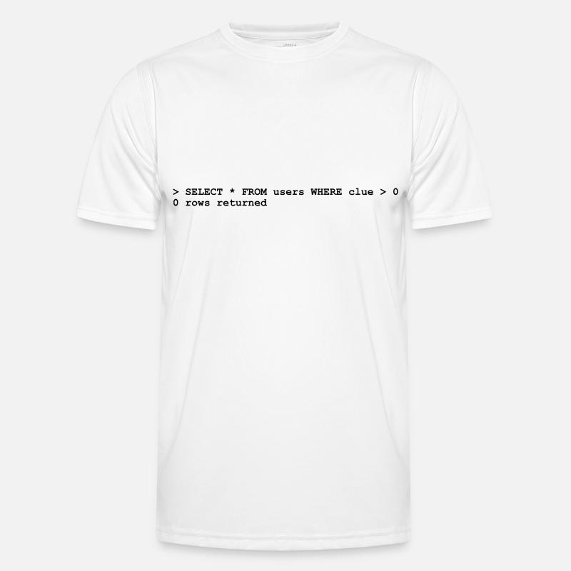 Coder No Clue (1c, NEU) T-shirt sport Homme