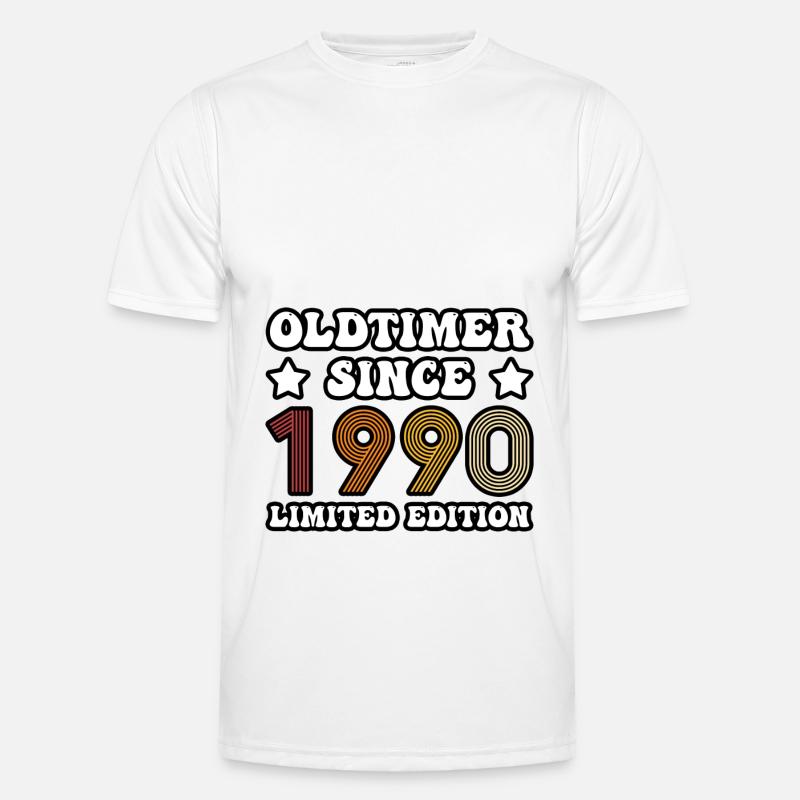 OLDTIMER SEIT 1990 Männer Funktions-T-Shirt