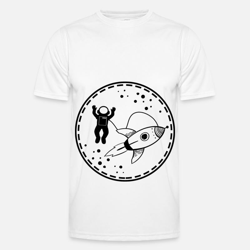 Astronaut - Rocket Space Cosmos Men's Functional T-Shirt