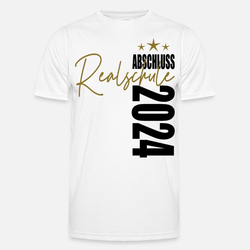 Abschluss 2024 Realschule Männer Funktions-T-Shirt