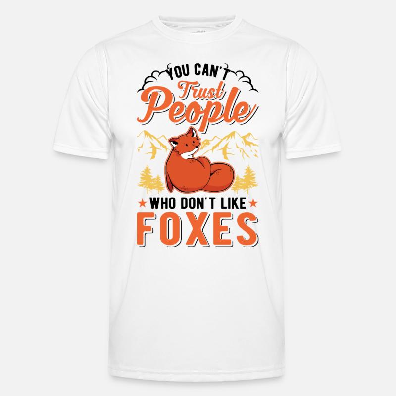 Fuchs Geschenk Rotfuchs Männer Funktions-T-Shirt