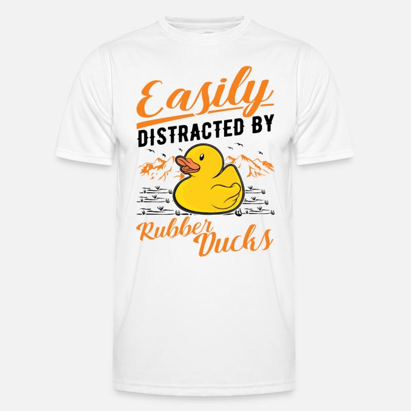 Facilement distrait par Rubber Ducks Rubber Duck T-shirt sport Homme