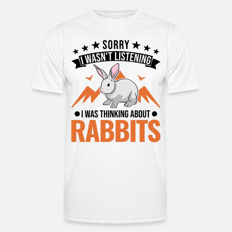 Rabbit Rabbit Rabbit Rabbit - Men's Functional T-Shirt - white