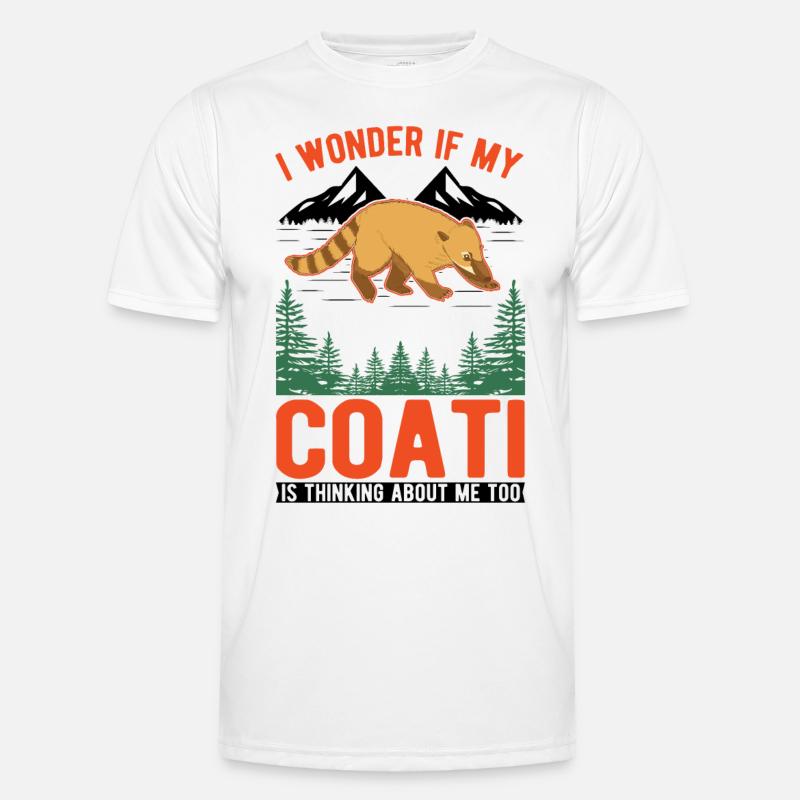Coati Gift Coati Proboscis Men's Functional T-Shirt