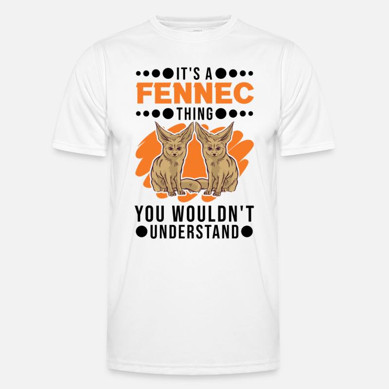 Fennek Geschenk Wüstenfuchs Männer Funktions-T-Shirt