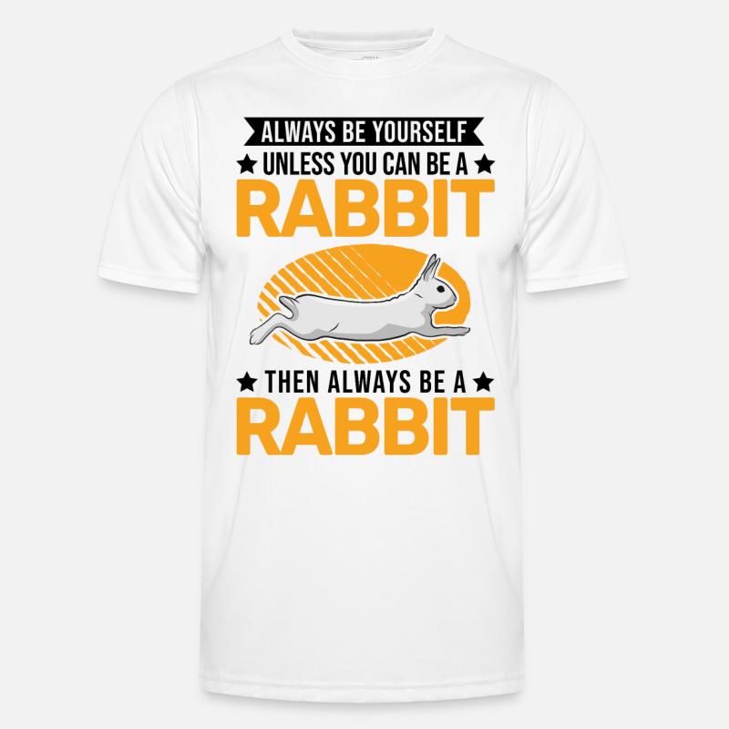 Rabbit Rabbit Rabbit - Men's Functional T-Shirt - white