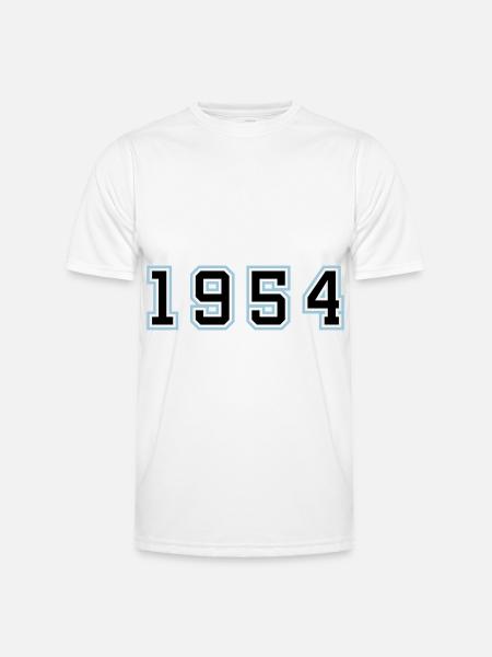 1954 Year Birthday - Men's Functional T-Shirt - white