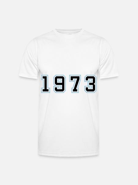 1973 Year Birthday - Men's Functional T-Shirt - white