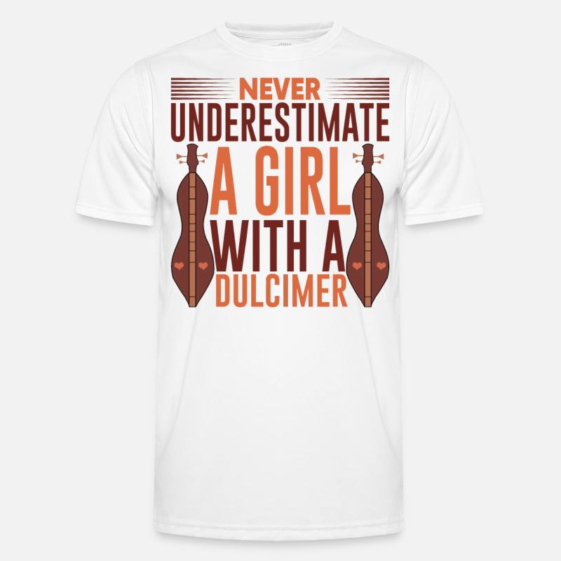 Instrument Dulcimer Mädchen Männer Funktions-T-Shirt