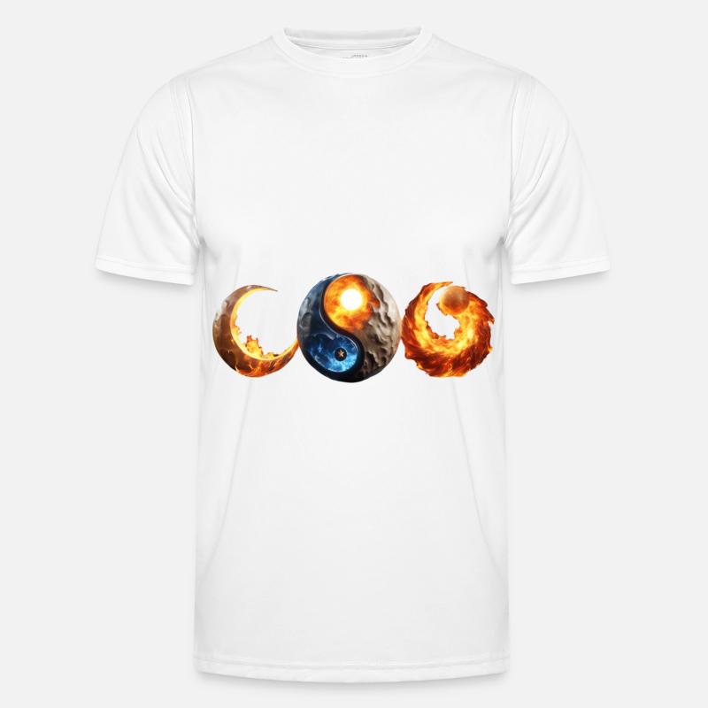 Planets on fire Men's Functional T-Shirt