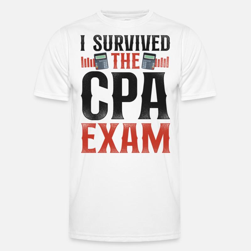 Comptable Comptable Comptable Comptabilité - T-shirt sport Homme - blanc