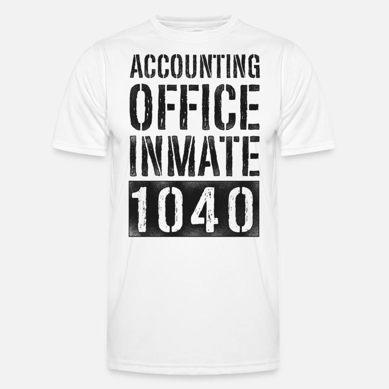 Comptable Comptable Comptable Comptabilité T-shirt sport Homme