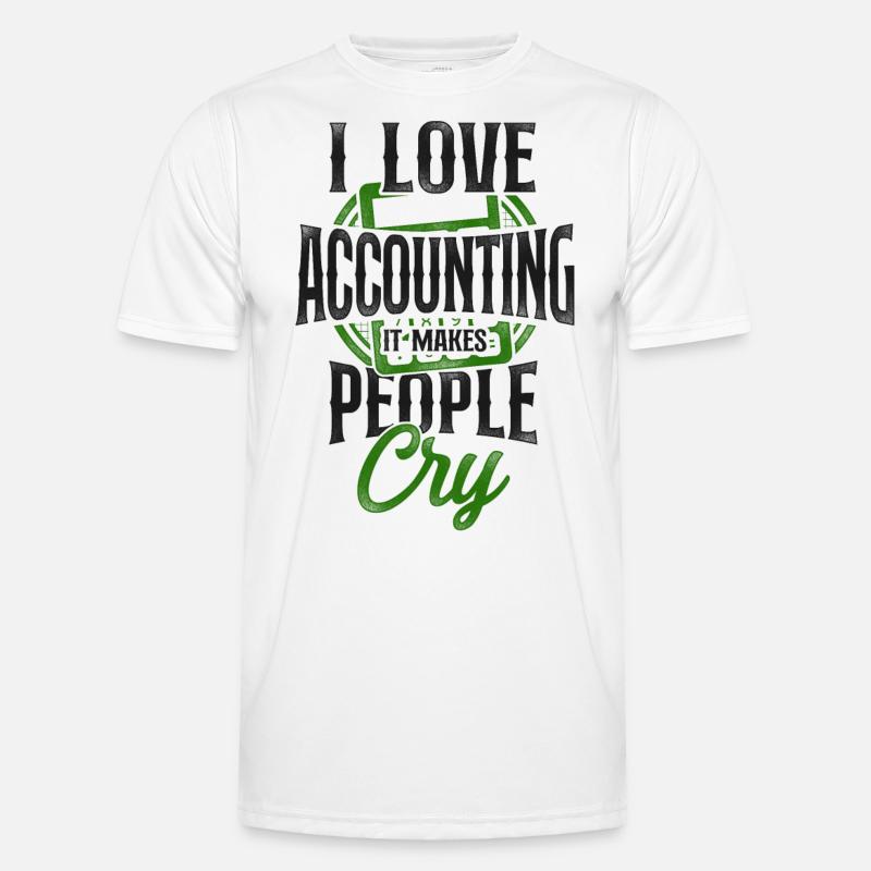Comptable Comptable Comptable Comptabilité T-shirt sport Homme