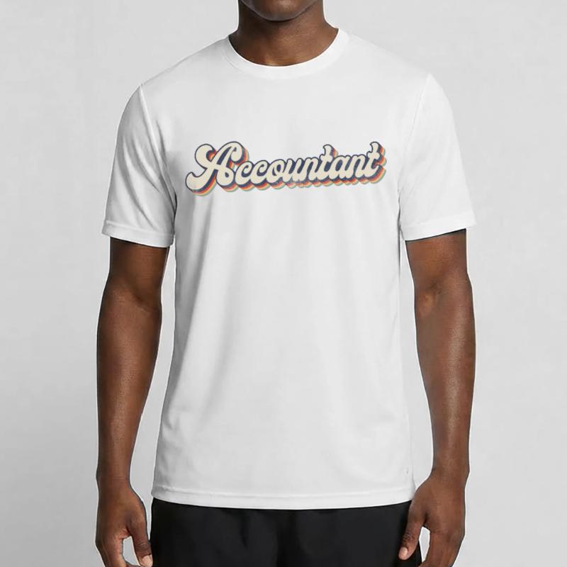 Comptable Comptable Comptable Comptabilité T-shirt sport Homme