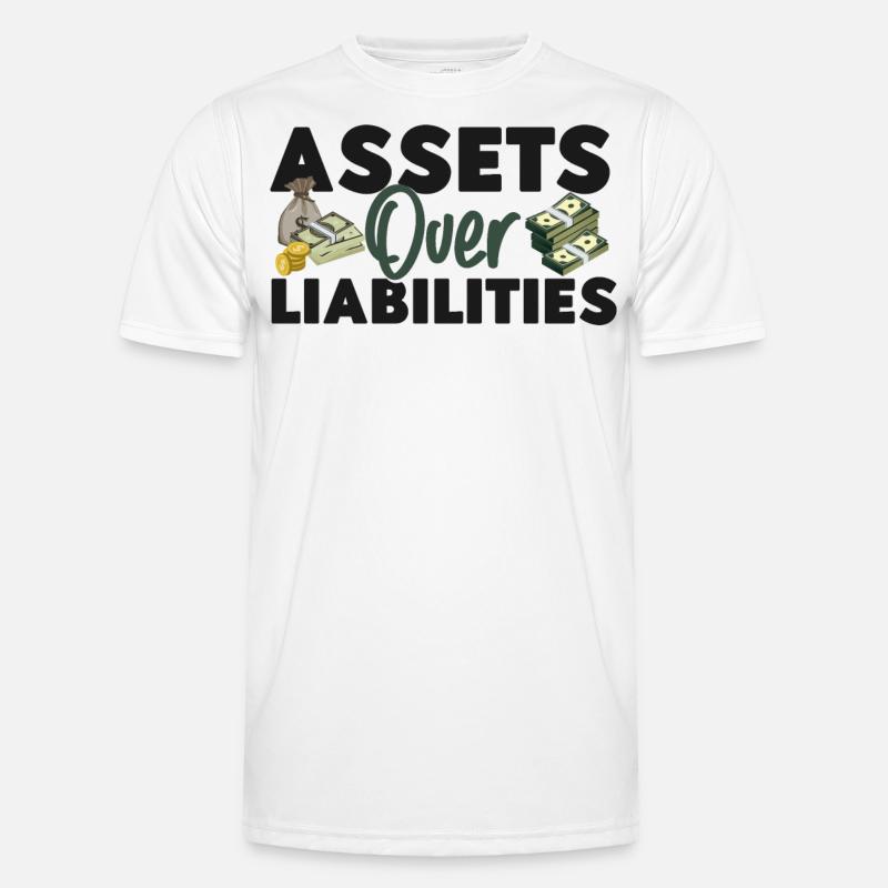 Comptable Comptable Comptable - T-shirt sport Homme - blanc