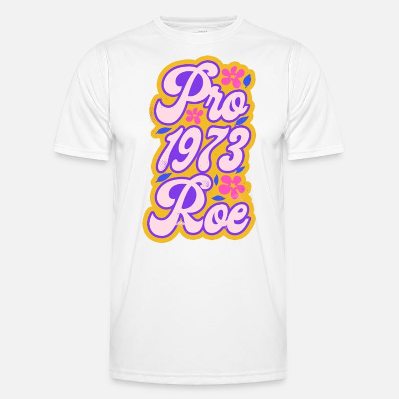 Feminist Pro 1973 Roe - Men's Functional T-Shirt - white