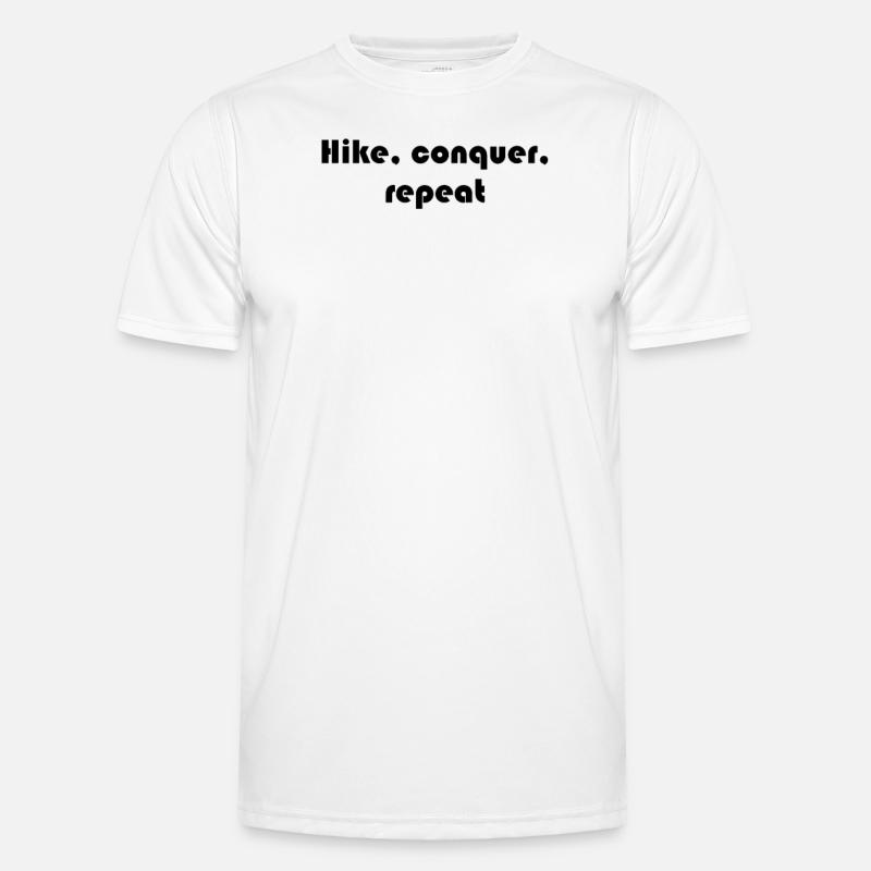 Wandern - Randonner, conquérir, répéter T-shirt sport Homme