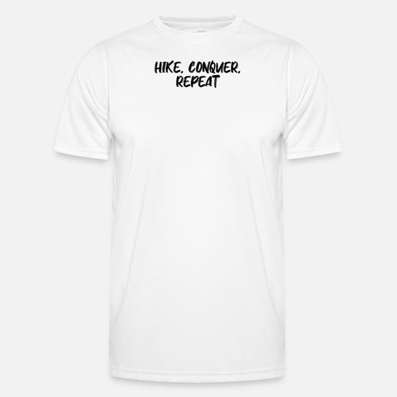 Wandern - Randonner, conquérir, répéter T-shirt sport Homme
