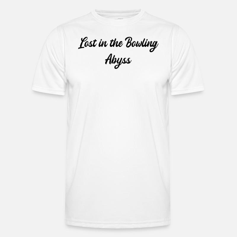 Bowling - Perdu dans l’abîme du bowling T-shirt sport Homme