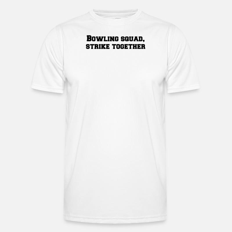Bowling - Bowling squad, strike together Men's Functional T-Shirt
