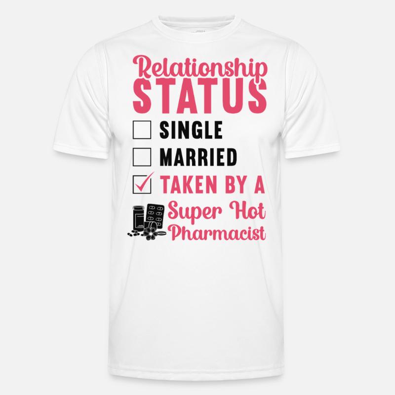 Pharmacy Tech Technician - Men's Functional T-Shirt - white