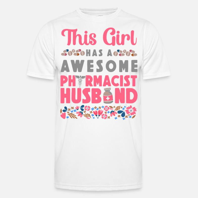 Pharmacy Tech Technician - Men's Functional T-Shirt - white