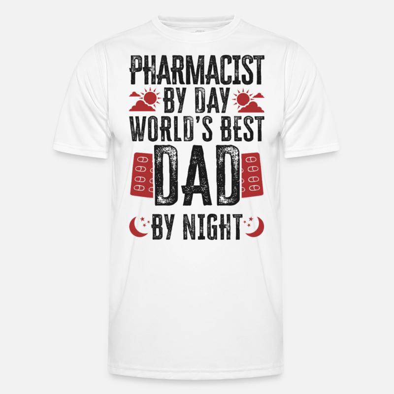 Pharmacy Tech Technician - Men's Functional T-Shirt - white