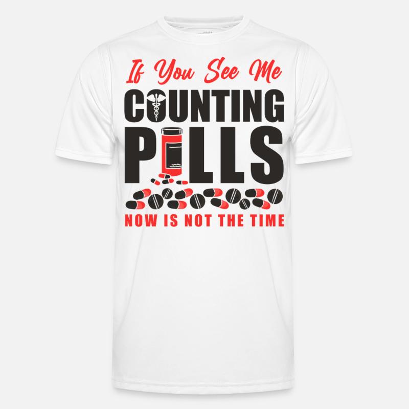 Pharmacy Tech Technician Männer Funktions-T-Shirt