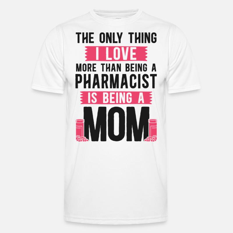 Pharmacy Tech Technician - Men's Functional T-Shirt - white