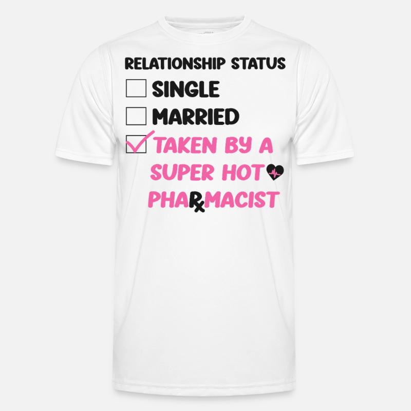 Pharmacy Tech Technician - Men's Functional T-Shirt - white