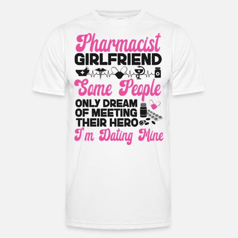 Pharmacy Tech Technician - Men's Functional T-Shirt - white