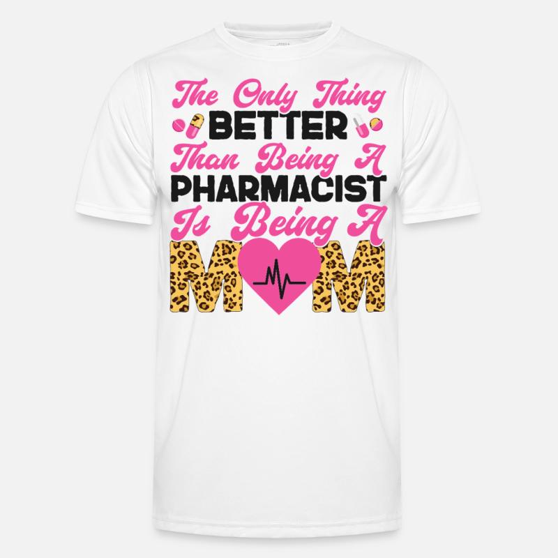 Pharmacy Tech Technician - Men's Functional T-Shirt - white