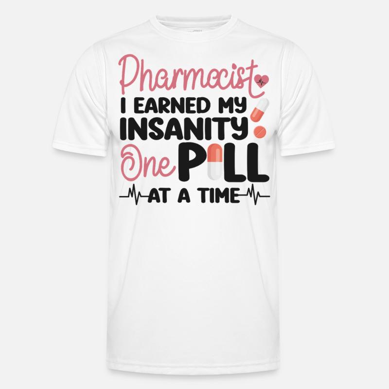 Pharmacy Tech Technician Männer Funktions-T-Shirt