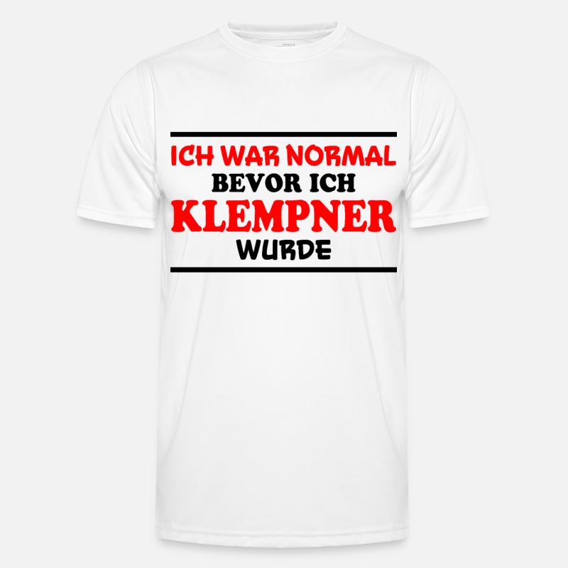 Klempner Spruch Beruf Lustiges Klempner Geschenk Männer Funktions-T-Shirt