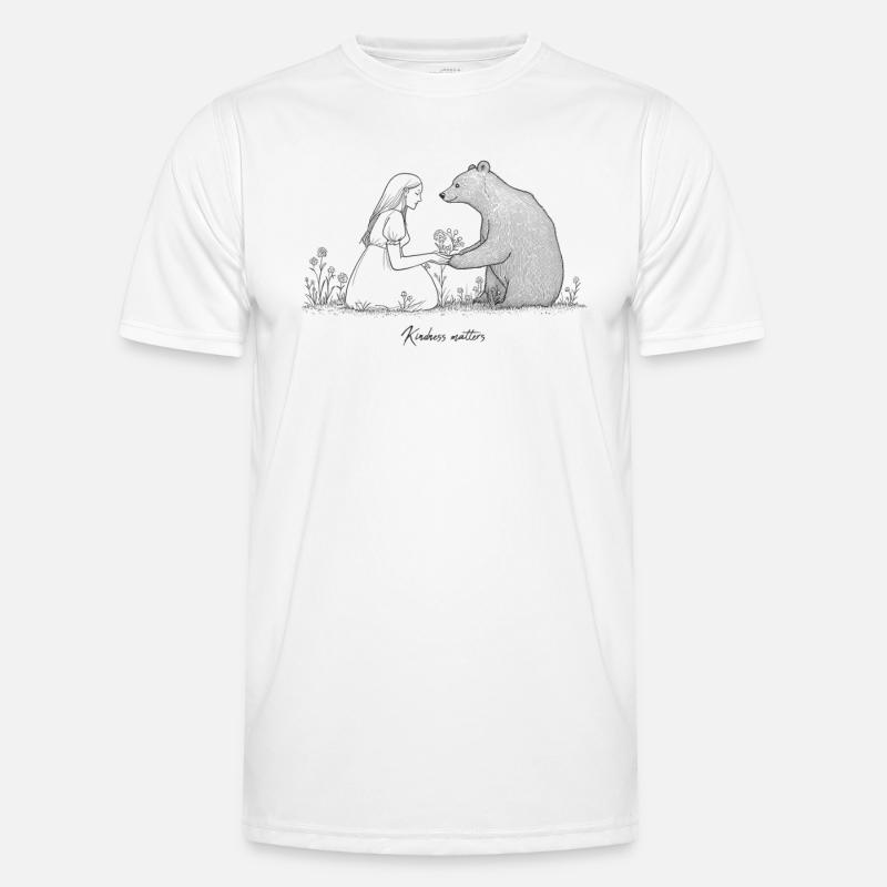 La gentillesse compte T-shirt sport Homme