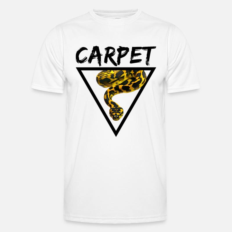 Tapis Python Geometric Snake Owner T-shirt sport Homme
