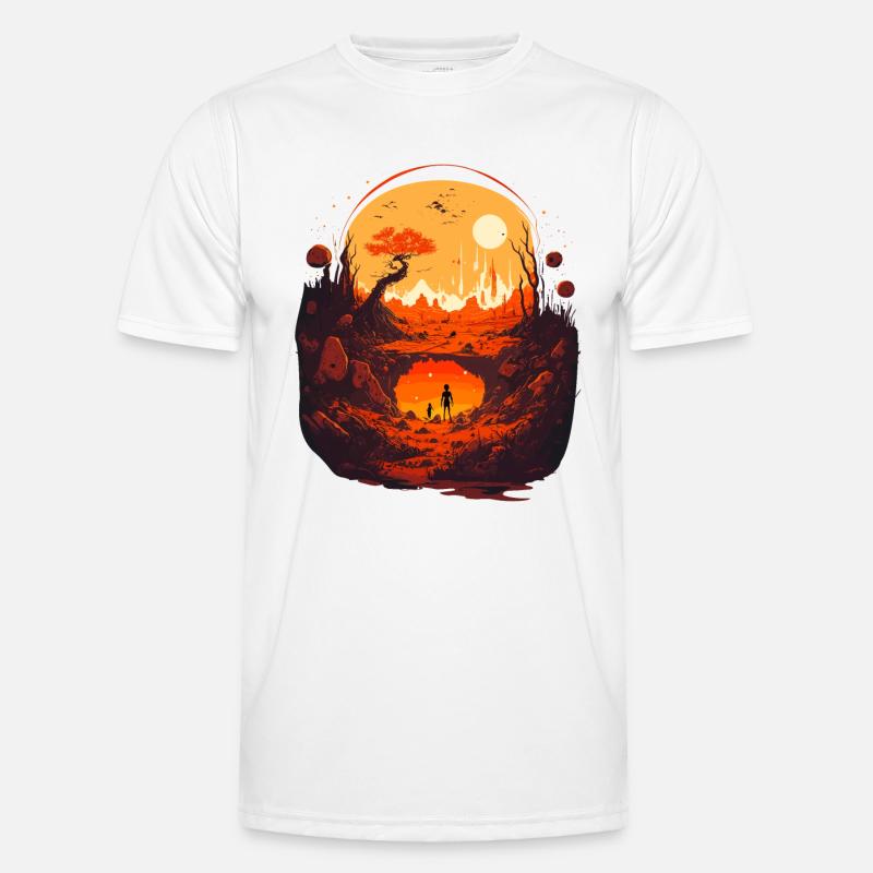 Créature extraterrestre T-shirt sport Homme