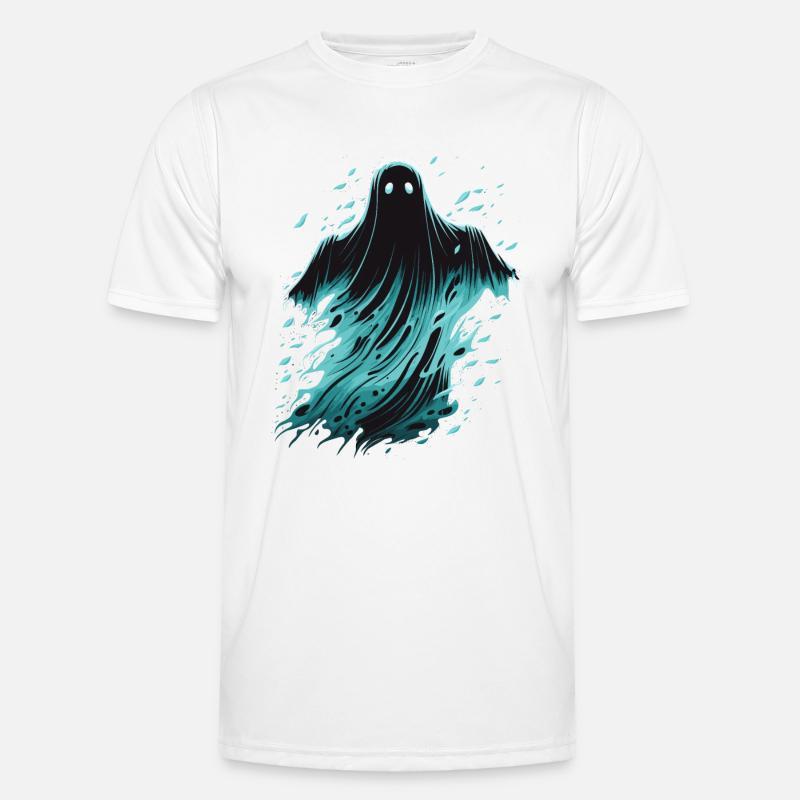 Dunkler Geist Männer Funktions-T-Shirt
