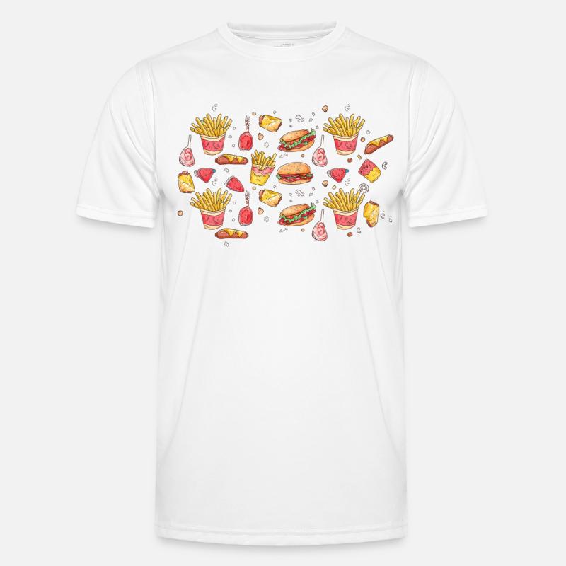 Restauration rapide T-shirt sport Homme