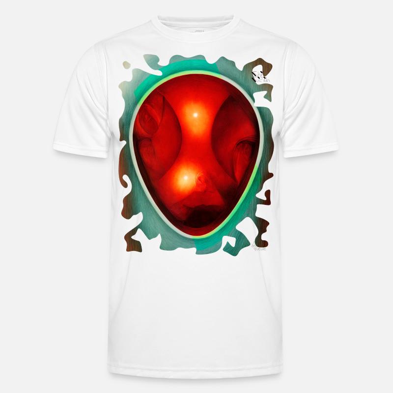 Oval D - Men's Functional T-Shirt - white