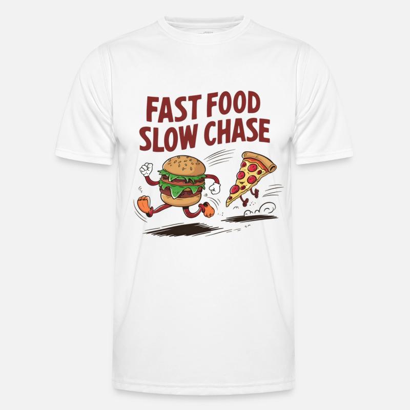 Fast Food Hunting Men's Functional T-Shirt