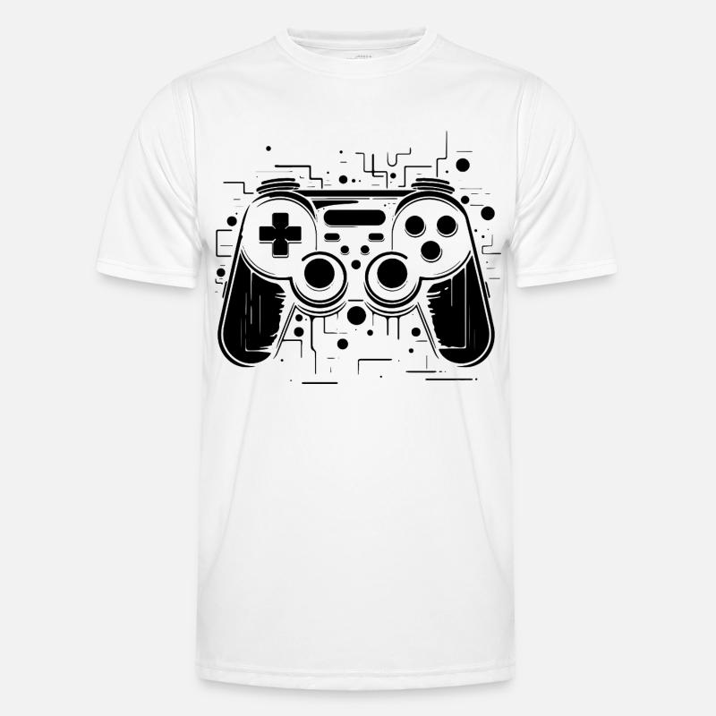 Game Controllers Men's Functional T-Shirt